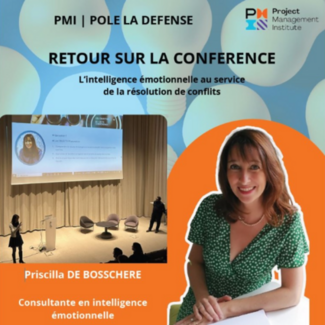 Paris La Défense - Retour sur la conférence « Intelligence Émotionnelle au service de la résolution de conflits » par Priscilla de Bosschere