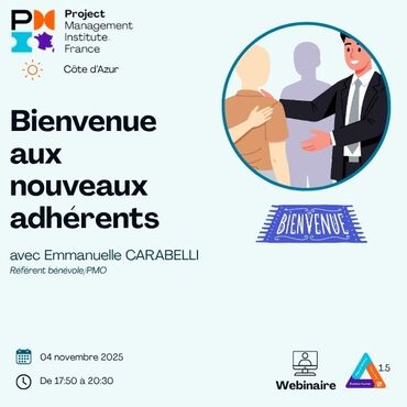 Branche Côte d'azur | Retour sur le webinaire d’accueil des nouveaux adhérents | 4 Novembre 2025