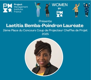 WomenByPMI I Lauréate du concours coup de projecteur Laetitia Bemba-Poindron
