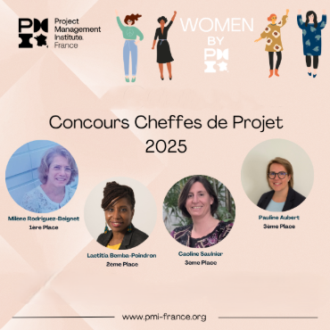 WomenByPMI | Retour sur le webinaire des lauréates du concours Coup de Projecteur sur les Cheffes de projet