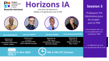 PMI France | Branche Horizons | Horizons IA - Session 3