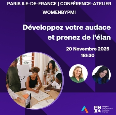 WomenByPMI I Développez votre audace et prenez de l’élan | 20 Novembre 2025 à 18H30 