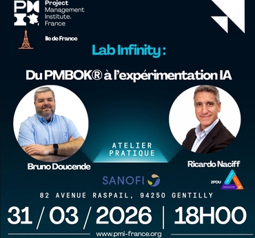Paris I Atelier I Lab Infinity : du PMBOK® à l’expérimentation IA