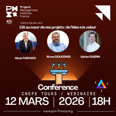 Tours | Webinaire | L’IA au cœur de nos projets : de l’idée à la valeur