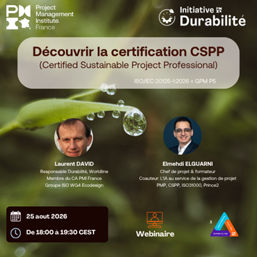 Durabilité | Wébinaire | Certification CSPP