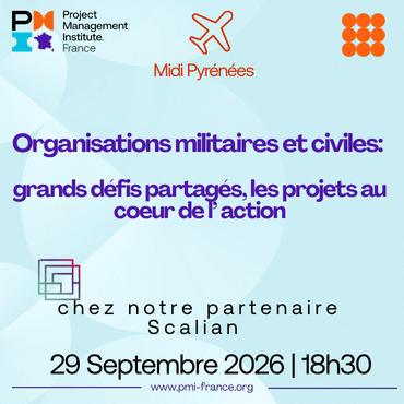 Midi-Pyrénées | Organisations militaires et civiles: les projets au coeur de l'action  -  29 Septembre 2026 - 18h30