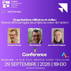 Midi-Pyrénées | Organisations militaires et civiles: les projets au coeur de l'action  -  29 Septembre 2026 - 18h30