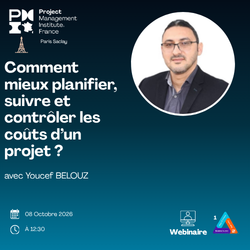 Pôle Paris-Saclay |  Webinaire Comment mieux planifier, suivre et contrôler les coûts d’un projet ?  |  Jeudi 8 Octobre 2026 12h30