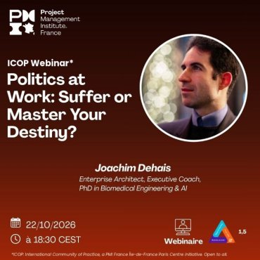ICOP Webinar | Politics at Work: Suffer or Master Your Destiny? | Oct 22  - 6:30 PM