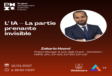 Pôle Paris Centre | Webinaire | L' IA - La partie prenante invisible | 12 janvier 2027 – 18h30