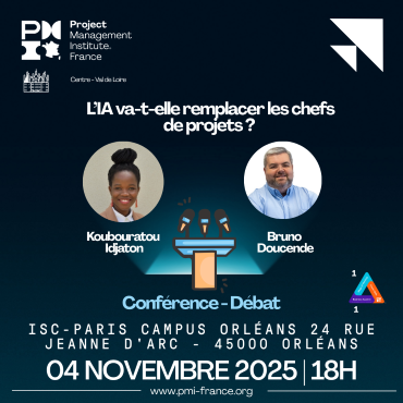 Orléans | Conférence - Débat : L’IA va-t-elle remplacer les chefs de projets ? | 4 novembre 2025
