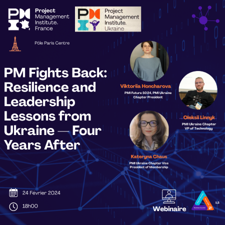 Paris Centre | Webinar | PM Fights Back: Resilience and Leadership Lessons from Ukraine : 4 Years After